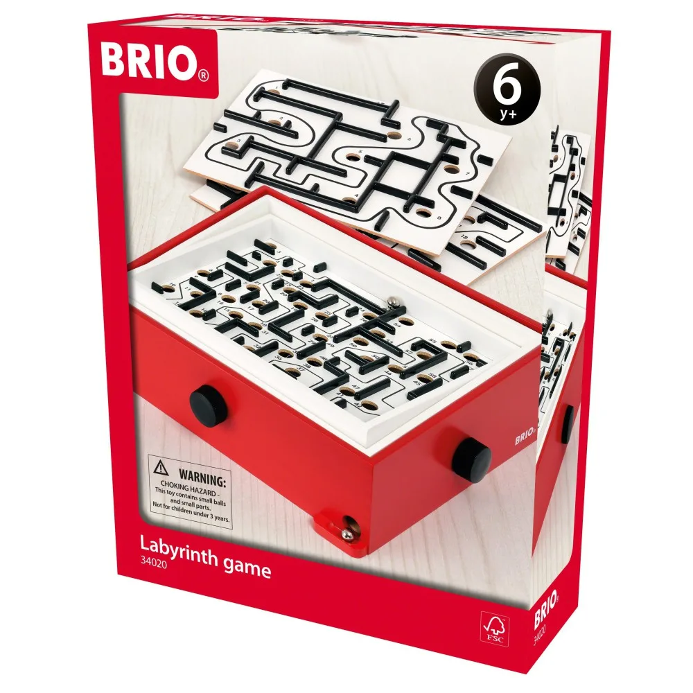 Игра-лабиринт BRIO Labyrinth 34020 на ловкость деревянная 34020