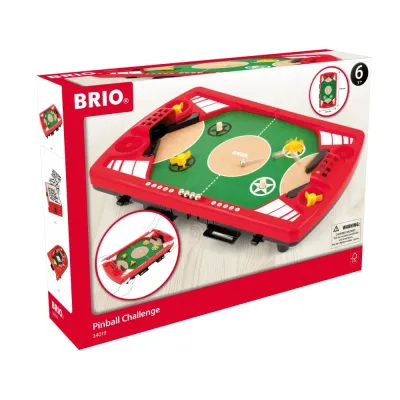 Настольный пинбол BRIO Pinball 34019 Испытание деревянный 34019