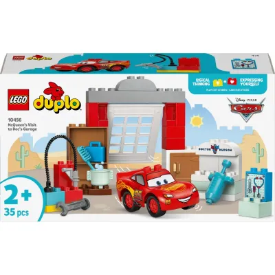 Конструктор LEGO DUPLO Disney 10456 Молния Маккуин в мастерской
