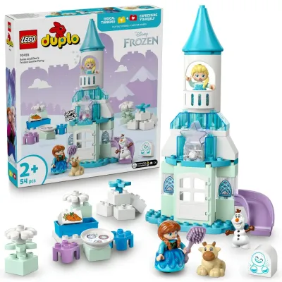Конструктор LEGO DUPLO Disney 10455 Вечеринка в ледяном замке Анны и Эльзы