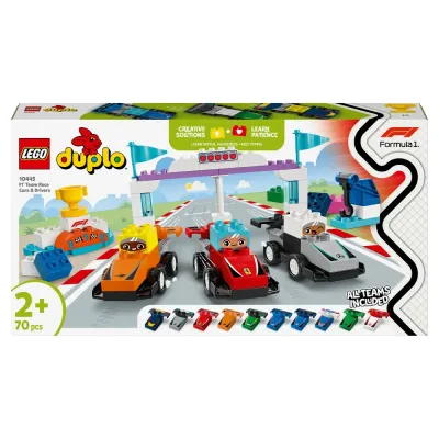 Конструктор LEGO DUPLO Town 10445 Болиды и гонщики Ф1