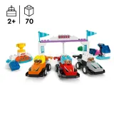 Конструктор LEGO DUPLO Town 10445 Болиды и гонщики Ф1 — фото 5