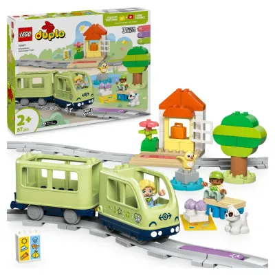 Конструктор LEGO DUPLO Town 10427 Приключение с интерактивным поездом