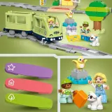 Конструктор LEGO DUPLO Town 10427 Приключение с интерактивным поездом — фото 7