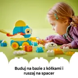 Конструктор LEGO DUPLO 10448 Зверушки на колёсах 3 в 1 — фото 8