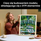 Конструктор LEGO Art 31220 Клод Моне — Мост над прудом с кувшинками — фото 6
