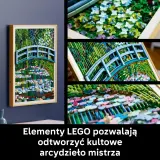 Конструктор LEGO Art 31220 Клод Моне — Мост над прудом с кувшинками — фото 8