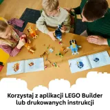 Конструктор LEGO Bluey 11217 Семья Блюи из кубиков — фото 6