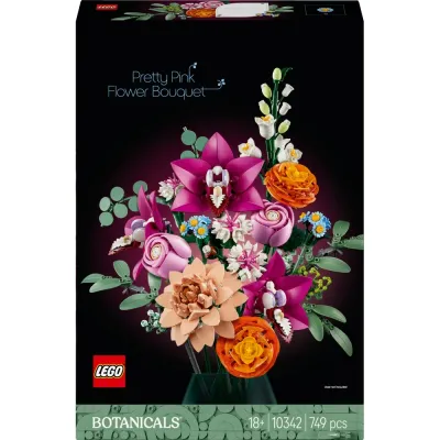 Конструктор LEGO Botanicals 10342 Прекрасный букет из розовых цветов
