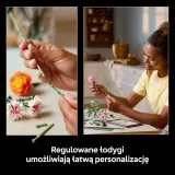 Конструктор LEGO Botanicals 10342 Прекрасный букет из розовых цветов — фото 7