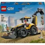 Конструктор LEGO City 60480 Жёлтый экскаватор-погрузчик — фото 2