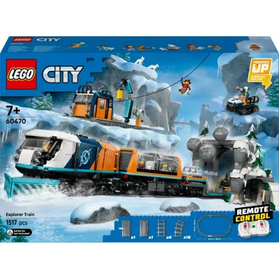 Конструктор LEGO City 60470 Полярный экспресс арктических исследователей