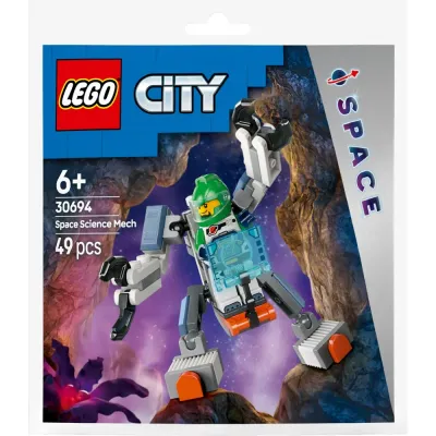 Конструктор LEGO City 30694 Космический научный мех арт. 30694 49 дет