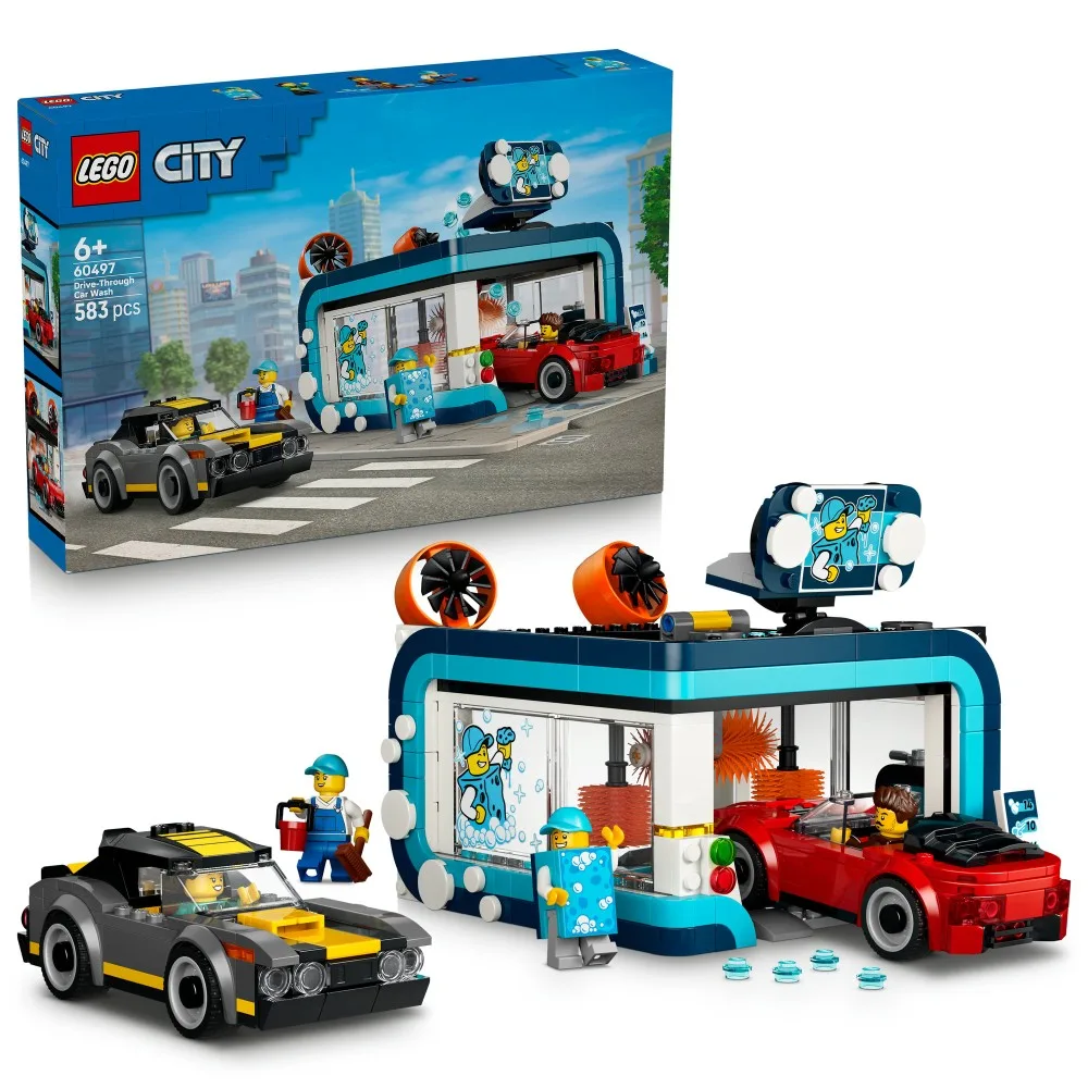 Конструктор LEGO City 60497 Автоматическая автомойка