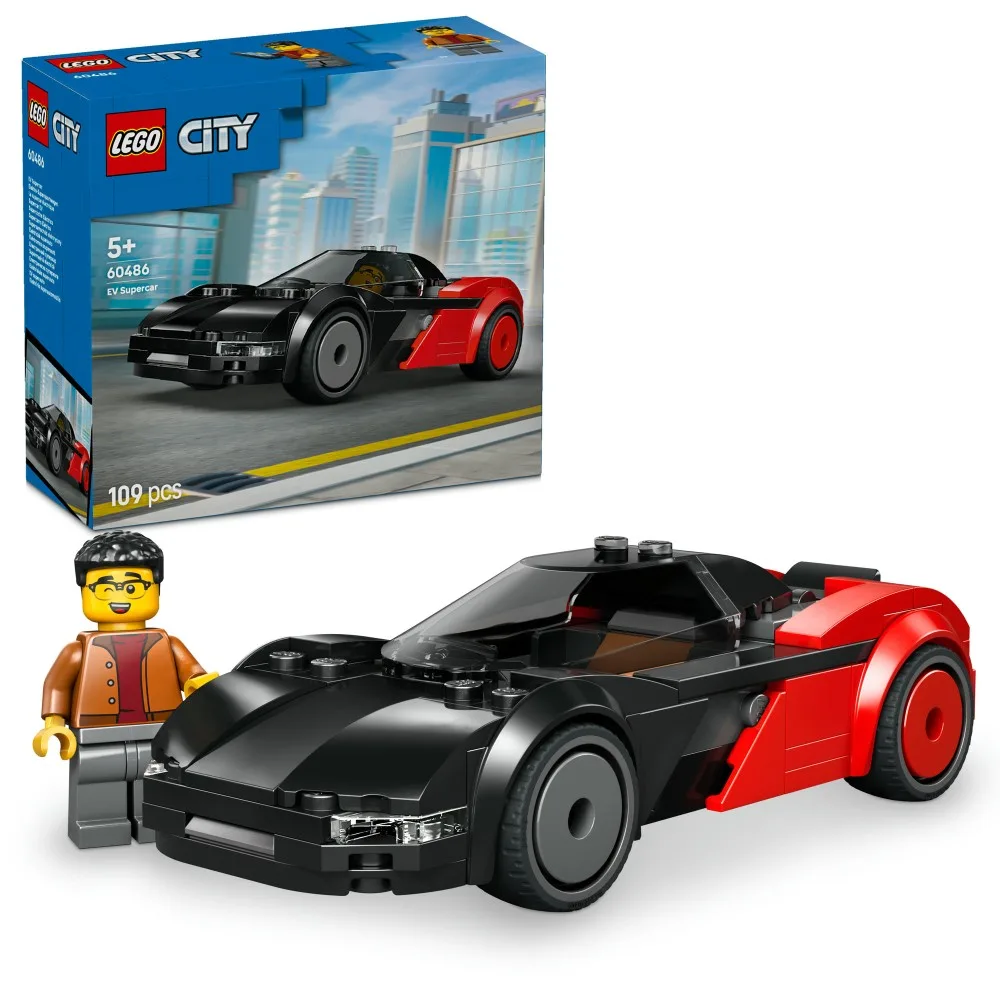 Конструктор LEGO City 60486 Электрический суперкар