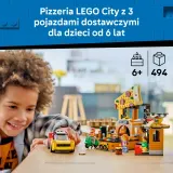 Конструктор LEGO City 60496 Доставка пиццы с транспортными средствами — фото 3