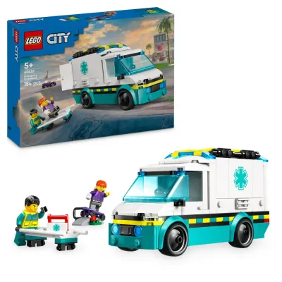 Конструктор LEGO City 60451 Скорая помощь