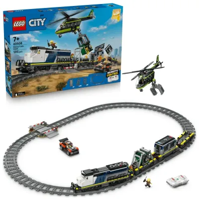 Конструктор LEGO City 60508 Ограбление полицейского поезда