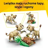 Конструктор LEGO Creator 31386 Дикие животные: Гордый лев 3 в 1 — фото 6