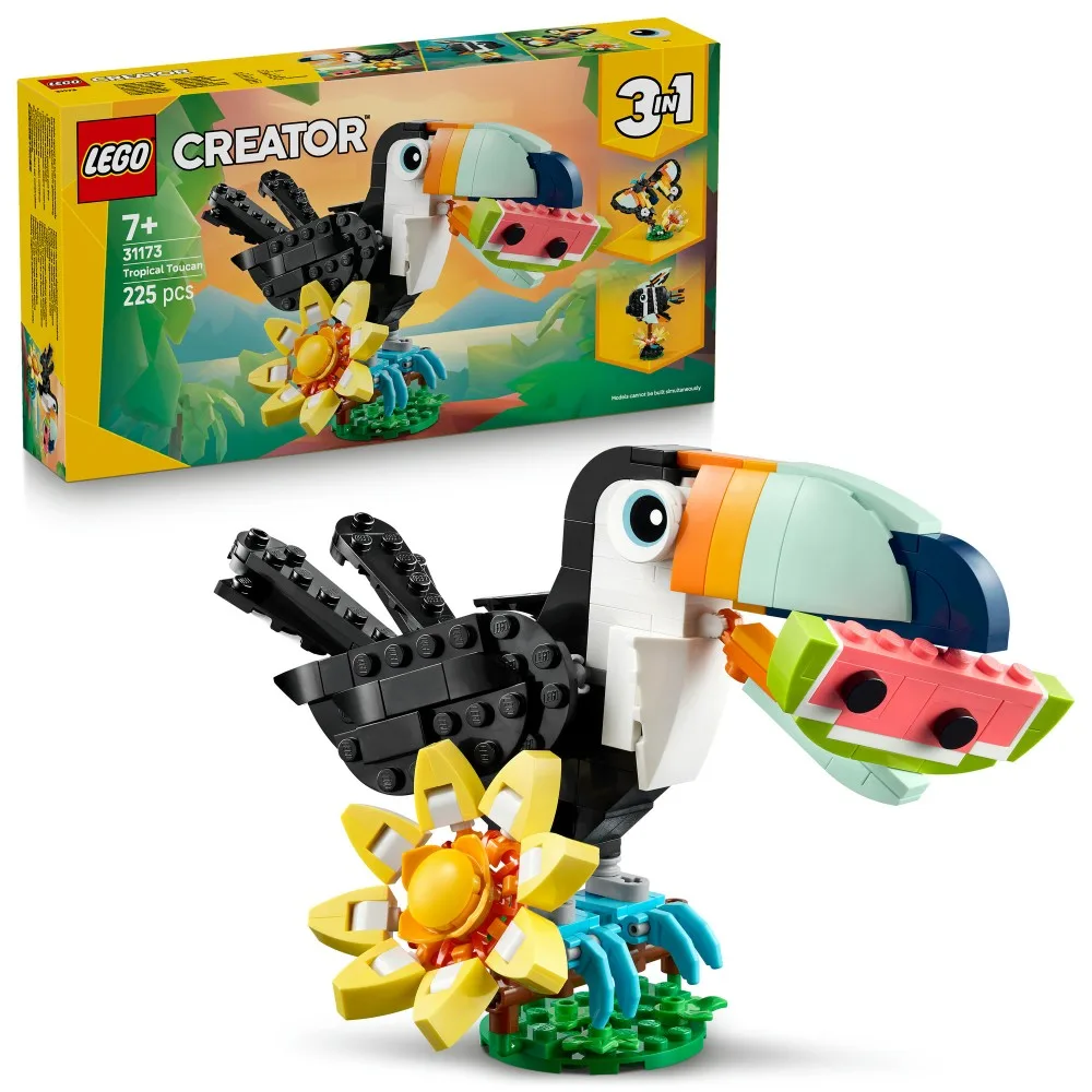 Конструктор LEGO Creator 31173 Тропический тукан 3 в 1