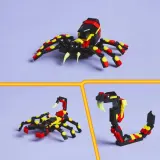 Конструктор LEGO Creator 31159 Невероятный паук 3 в 1 — фото 8