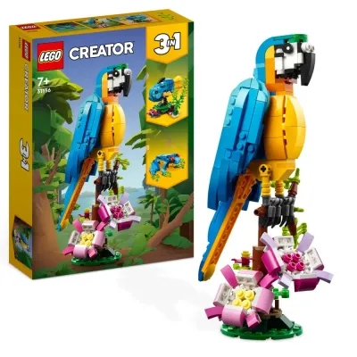 Конструктор LEGO Creator 31136 Экзотический попугай 3 в 1