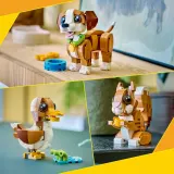 Конструктор LEGO Creator 31382 Милые зверушки Шаловливый щенок 3 в 1 — фото 8