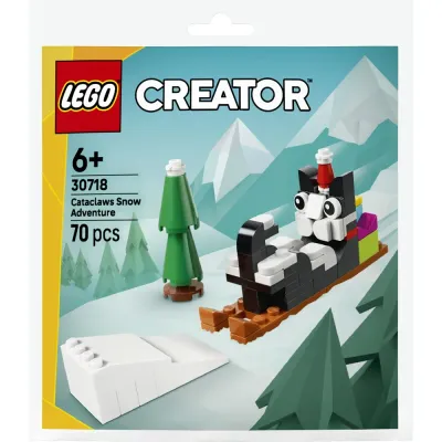Конструктор LEGO Creator 30718 Снежное приключение Кэтаклоса арт. 30718 70 дет