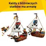 Конструктор LEGO Creator 31387 Легендарный пиратский корабль 3 в 1 — фото 6