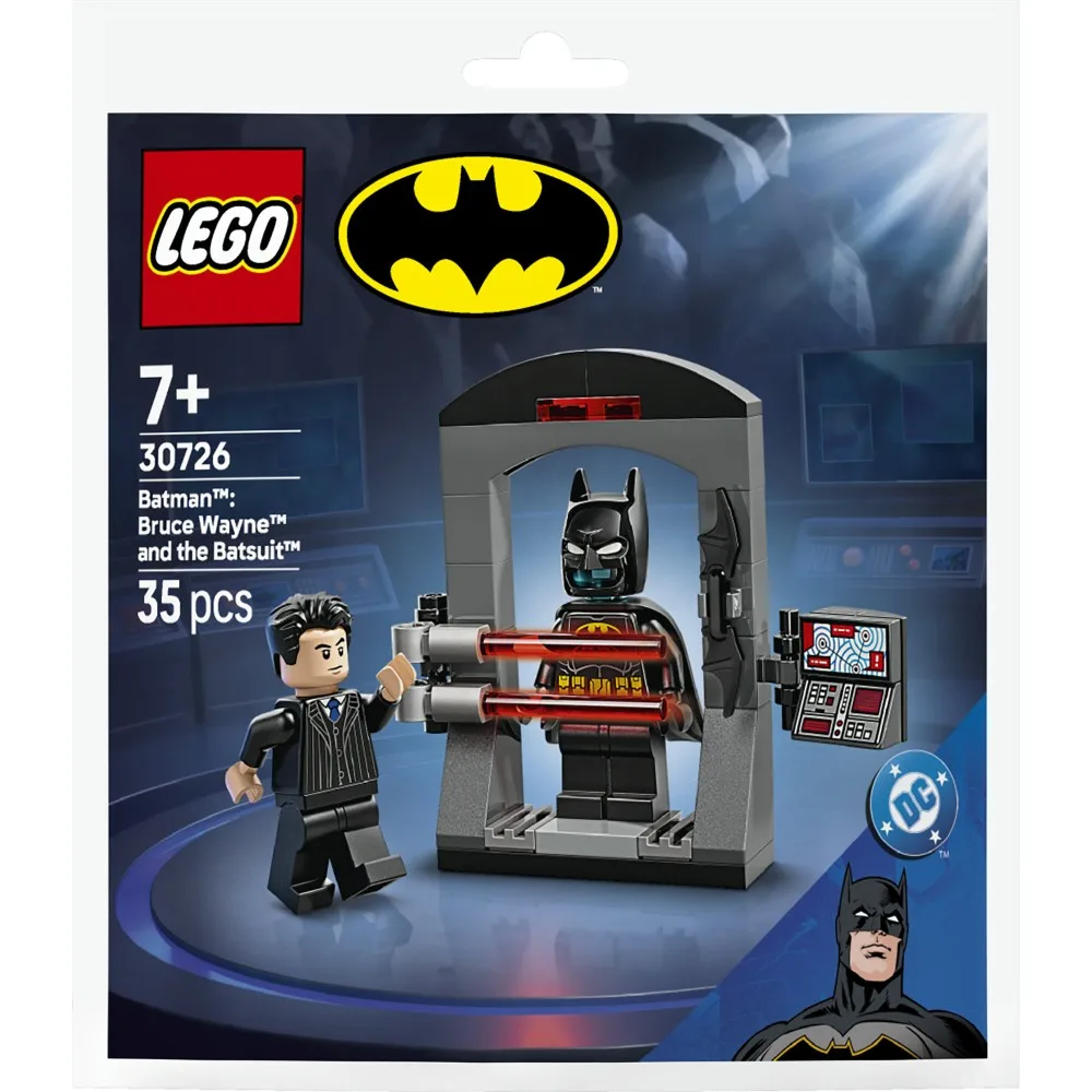 Конструктор LEGO DC Super Heroes 30726 Бэтмен Брюс Уэйн и костюм Бэтмена арт. 30726 35 дет