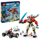 Конструктор LEGO DREAMZzz 71497 Тигровый мех Купера и хот-род Зеро — фото 1
