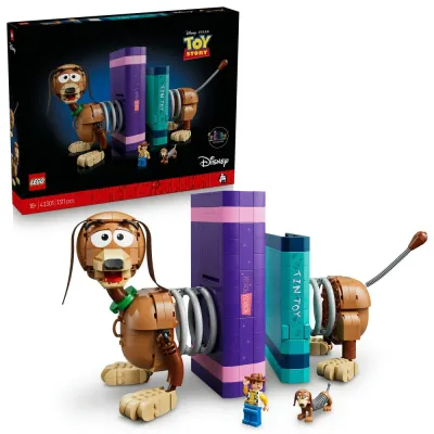 Конструктор LEGO Disney Pixar Toy Story 43301 Спиральный пёс — подставки для книг