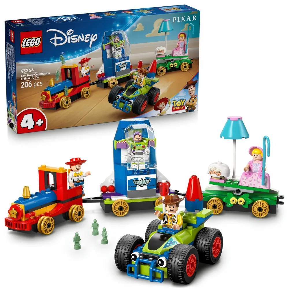 Конструктор LEGO Disney Toy Story 43264 Праздничный поезд и RC арт. 43264 / ЛЕГО Дисней Той Стори