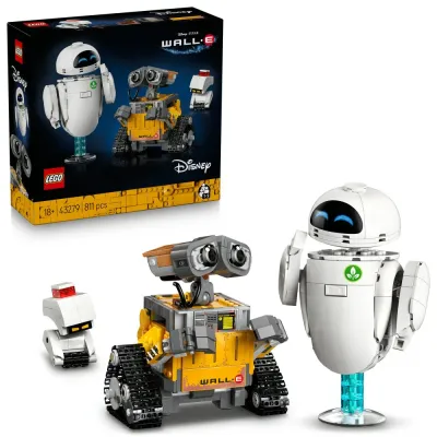 Конструктор LEGO Disney Classic 43279 ВАЛЛ-И и ЕВА