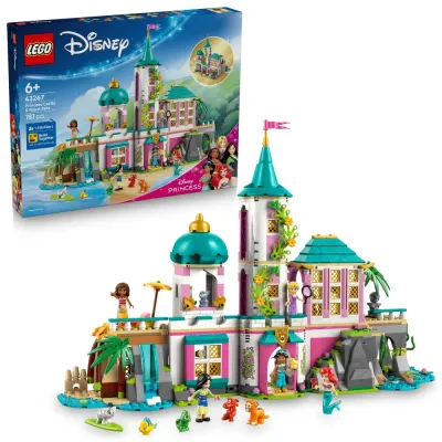 Конструктор LEGO Disney Princess 43267 Замок принцесс и королевские питомцы
