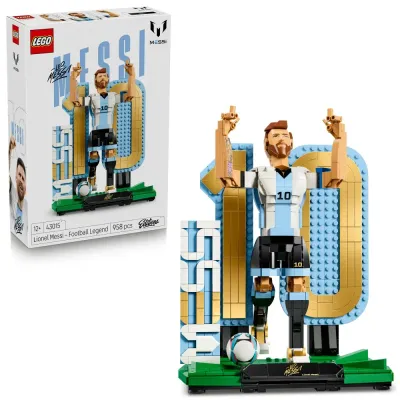 Конструктор LEGO Editions 43015 Лионель Месси: легенда футбола