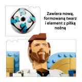 Конструктор LEGO Editions 43015 Лионель Месси: легенда футбола — фото 6