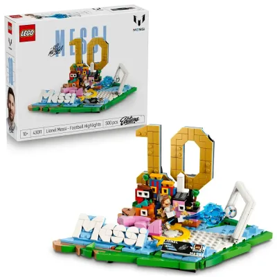 Конструктор LEGO Editions 43011 Лионель Месси Футбольные моменты