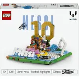 Конструктор LEGO Editions 43011 Лионель Месси Футбольные моменты — фото 4