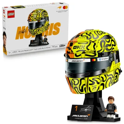 Конструктор LEGO Editions Sports 43023 Шлем Лэндо Норриса McLaren F1 Team