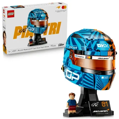 Конструктор LEGO Editions Sports 43017 Шлем Оскара Пиастри McLaren F1 Team