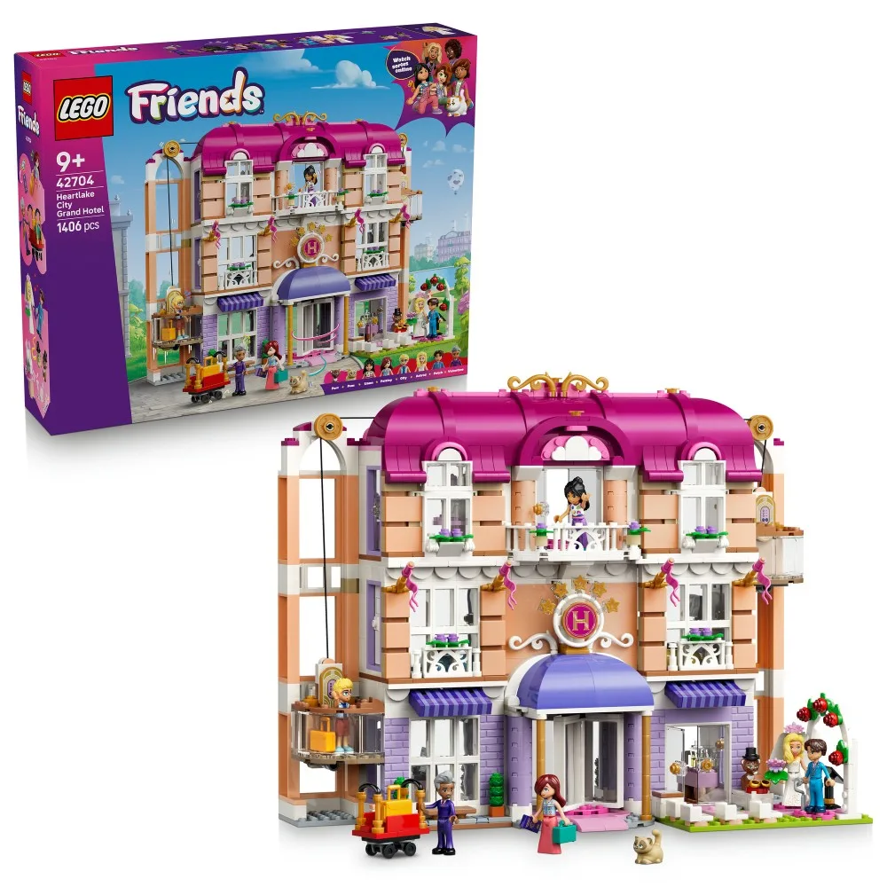 Конструктор LEGO Friends 42704 Гранд-отель в Хартлейк-Сити