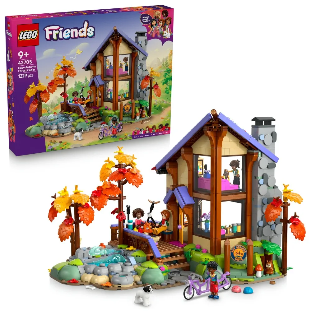 Конструктор LEGO Friends 42705 Осенний лесной домик