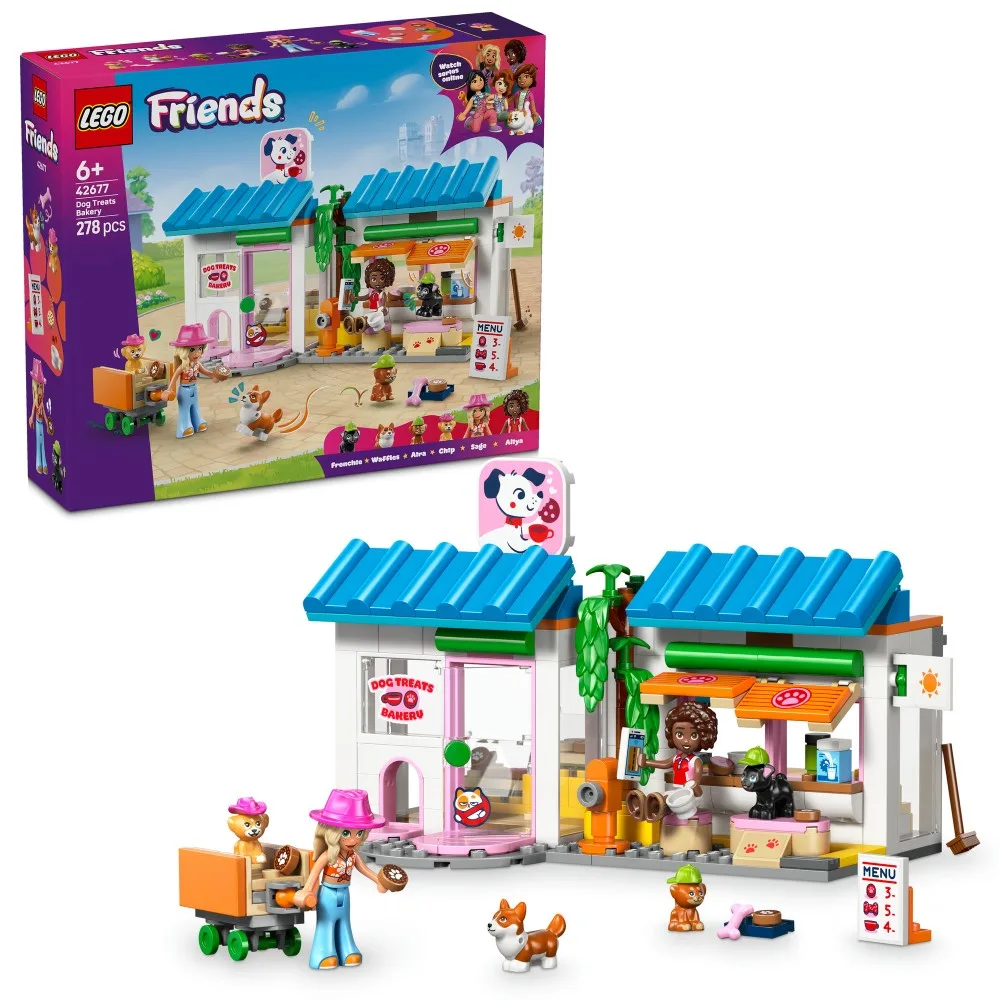 Конструктор LEGO Friends 42677 Пекарня собачьих лакомств