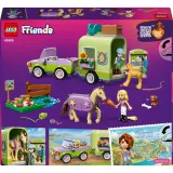 Конструктор LEGO Friends 42695 Прицеп с лошадью и жеребёнком — фото 5