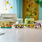 Конструктор LEGO Friends 42695 Прицеп с лошадью и жеребёнком — фото 8