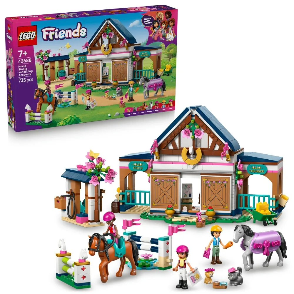 Конструктор LEGO Friends 42688 Конная школа и манеж