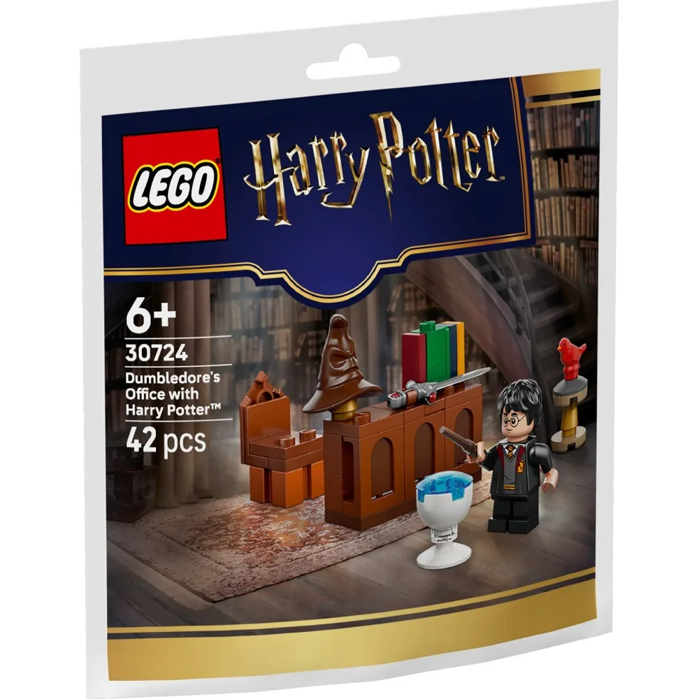 Конструктор LEGO Harry Potter 30724 Кабинет Дамблдора с Гарри Поттером арт. 30724 42 дет