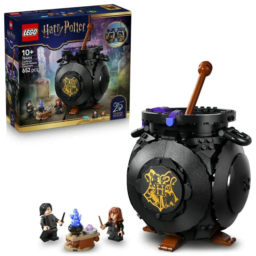 Конструктор LEGO Harry Potter 76464 Котёл: Тайный урок зельеварения