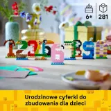 Конструктор LEGO Icons 40807 Цифры ко дню рождения — фото 3